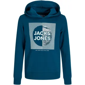 12237091 JJSTEIN SWEAT HOOD JNR SAILOR BLUE