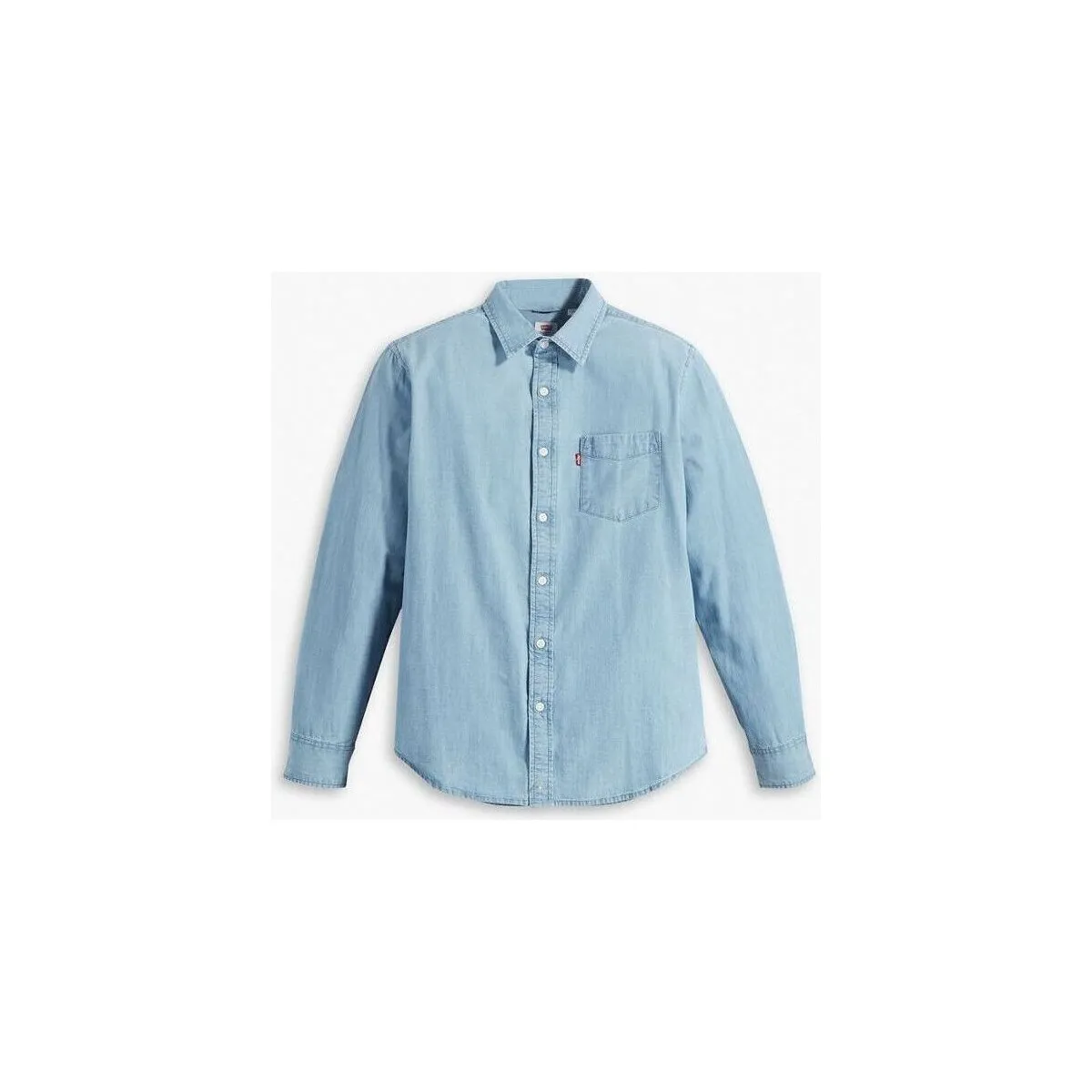 85746 0112  SUNSET 1 POCKETCHAMBRAY  BLUE