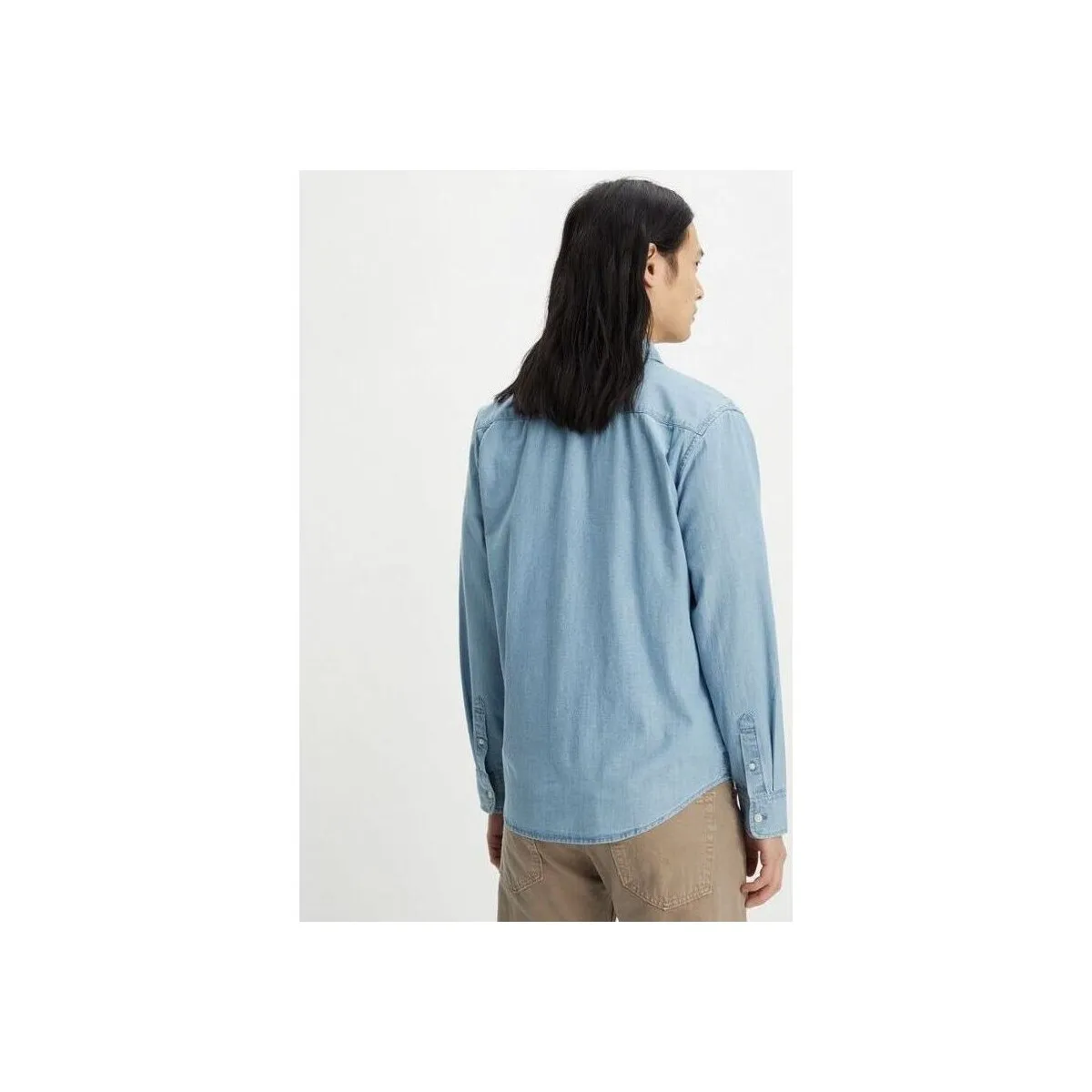 85746 0112  SUNSET 1 POCKETCHAMBRAY  BLUE