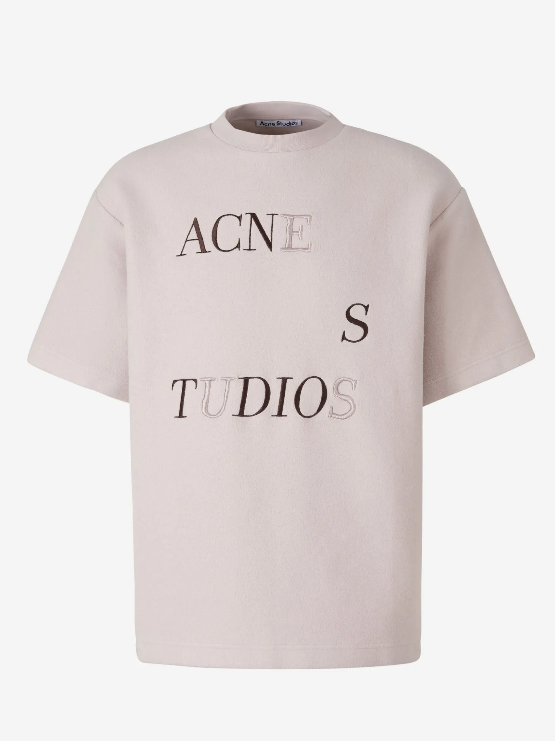 Acne Studios Camiseta Logo Bordado