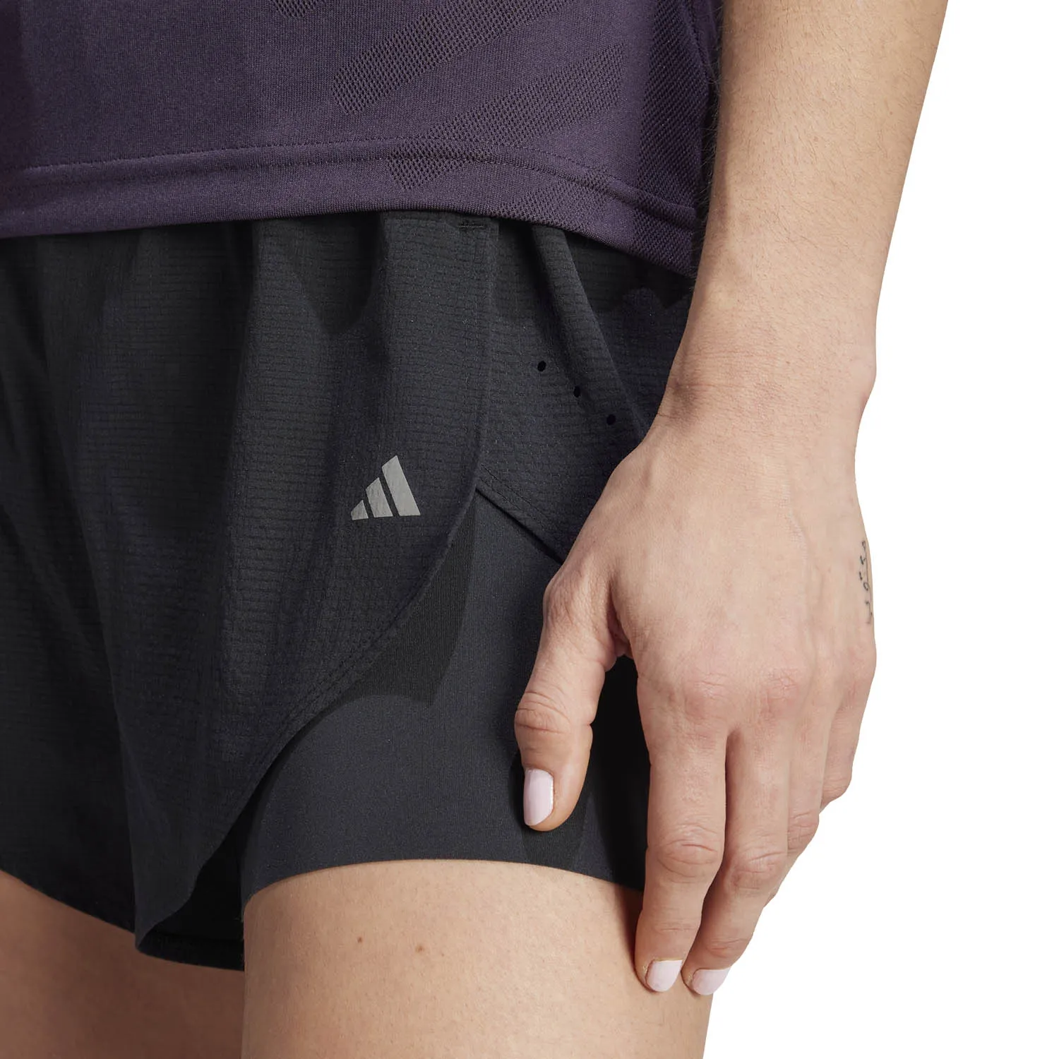 adidas D4T HIIT 2 in 1 2in Shorts