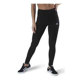 Adidas ESSENTIALS HIGH-WAISTED LOGO LEGGINGS Black / White