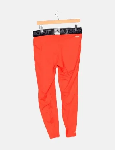 Adidas Legging naranja deportivo