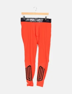 Adidas Legging naranja deportivo