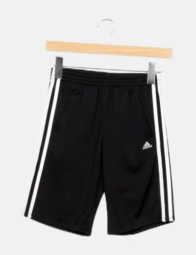 Adidas Short deportivo negro