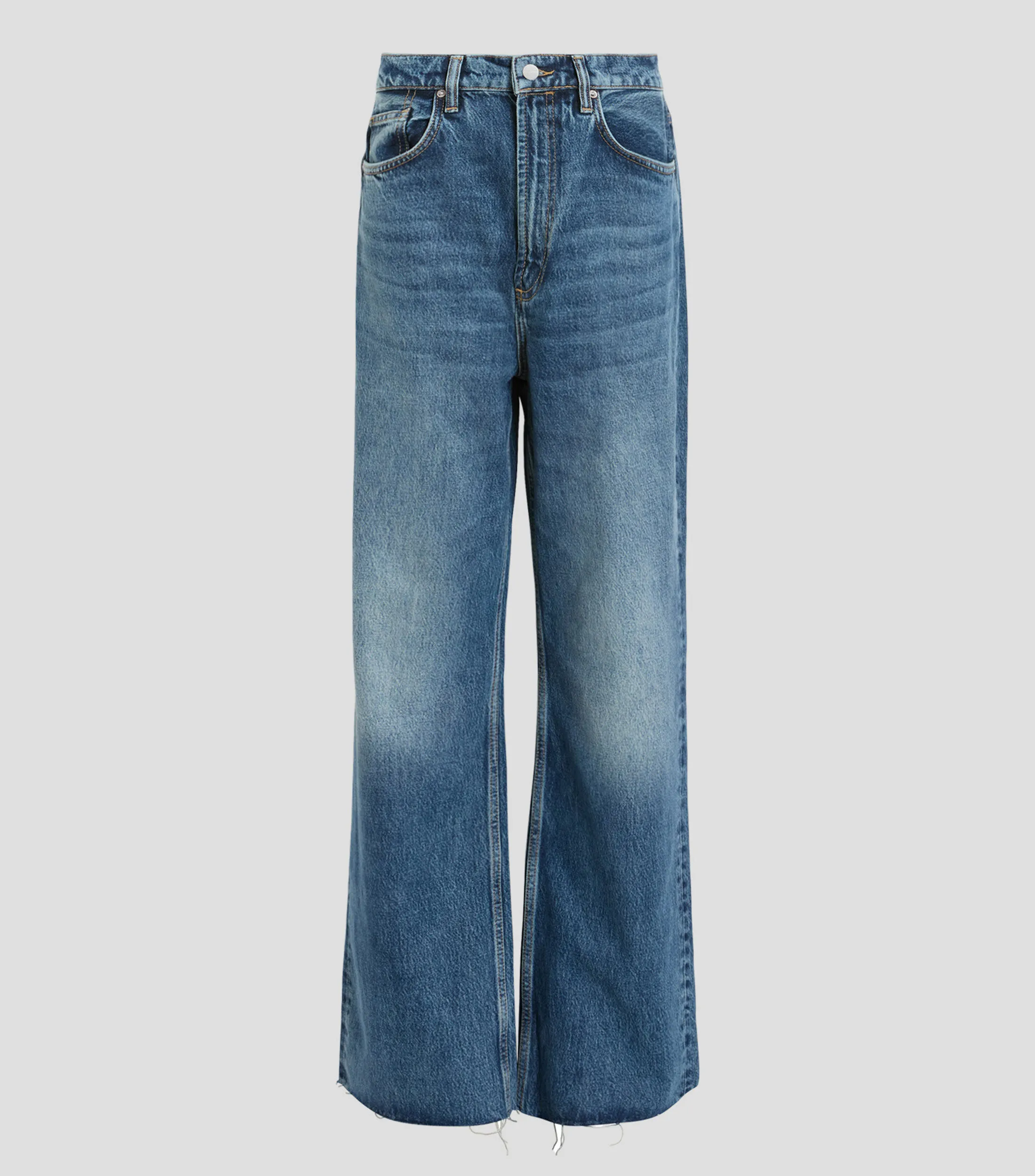 AllSaints Jeans de corte recto Mujer