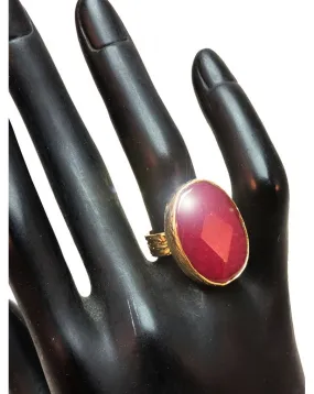 ANILLOS ORIGINALES CON PIEDRA FACETADA