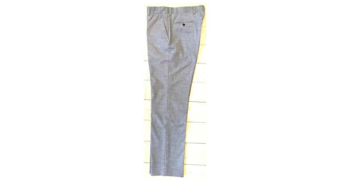 Autre Marque Pantalón ajustado Gris 