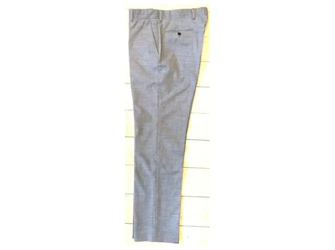 Autre Marque Pantalón ajustado Gris 