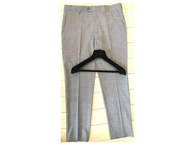 Autre Marque Pantalón ajustado Gris 