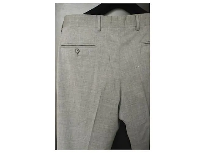 Autre Marque Pantalón ajustado Gris 