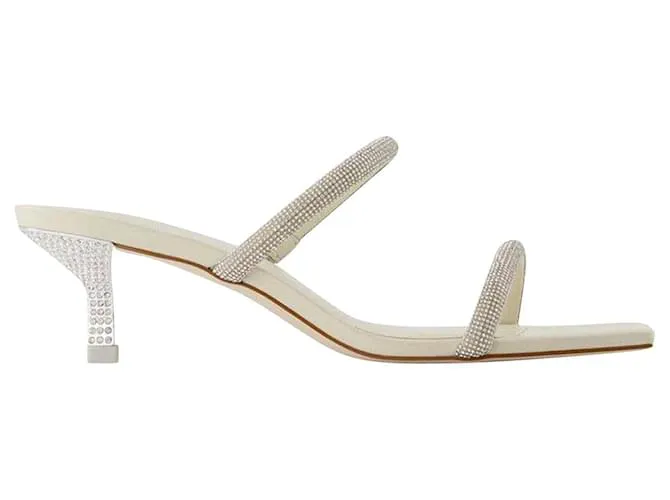 AUTRE MARQUE SANDALIAS NAMI  CULT GAIA  CREMA  STRASS BLANCO 