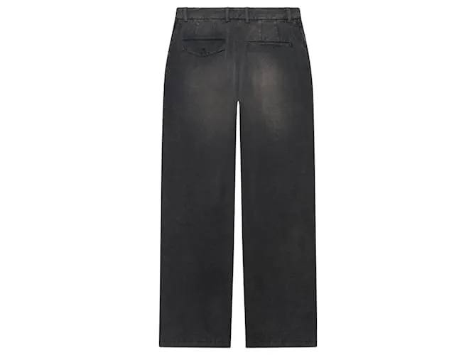 Balenciaga - Pantalón slim Worn-Out de punto vintage negro 