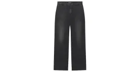 Balenciaga - Pantalón slim Worn-Out de punto vintage negro 