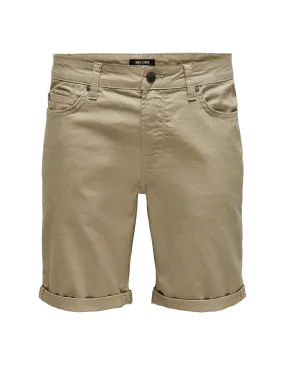 Bermudas Only&Sons Regular Ply Twill Chinchilla