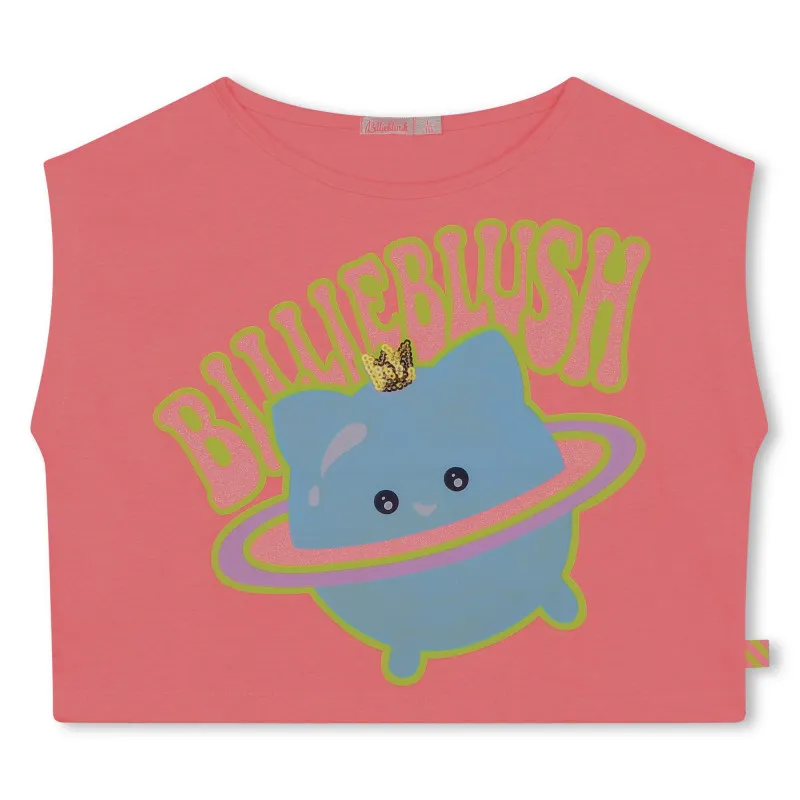 BILLIEBLUSH Camiseta ancha y estampada