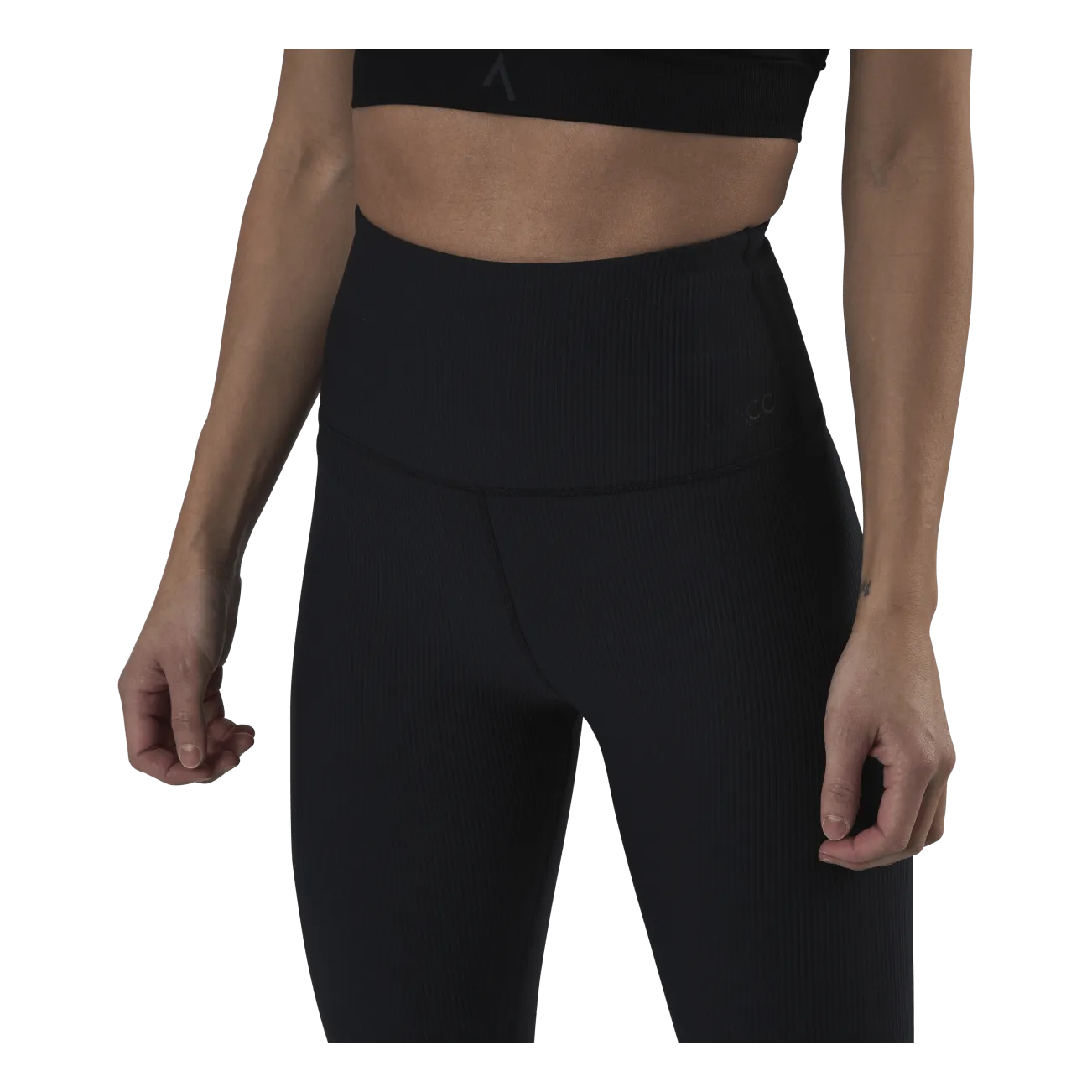 Blacc Vision Rib Leggings 7/8 Black