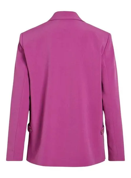 Blazer Vila Vimarnal Fucsia para Mujer