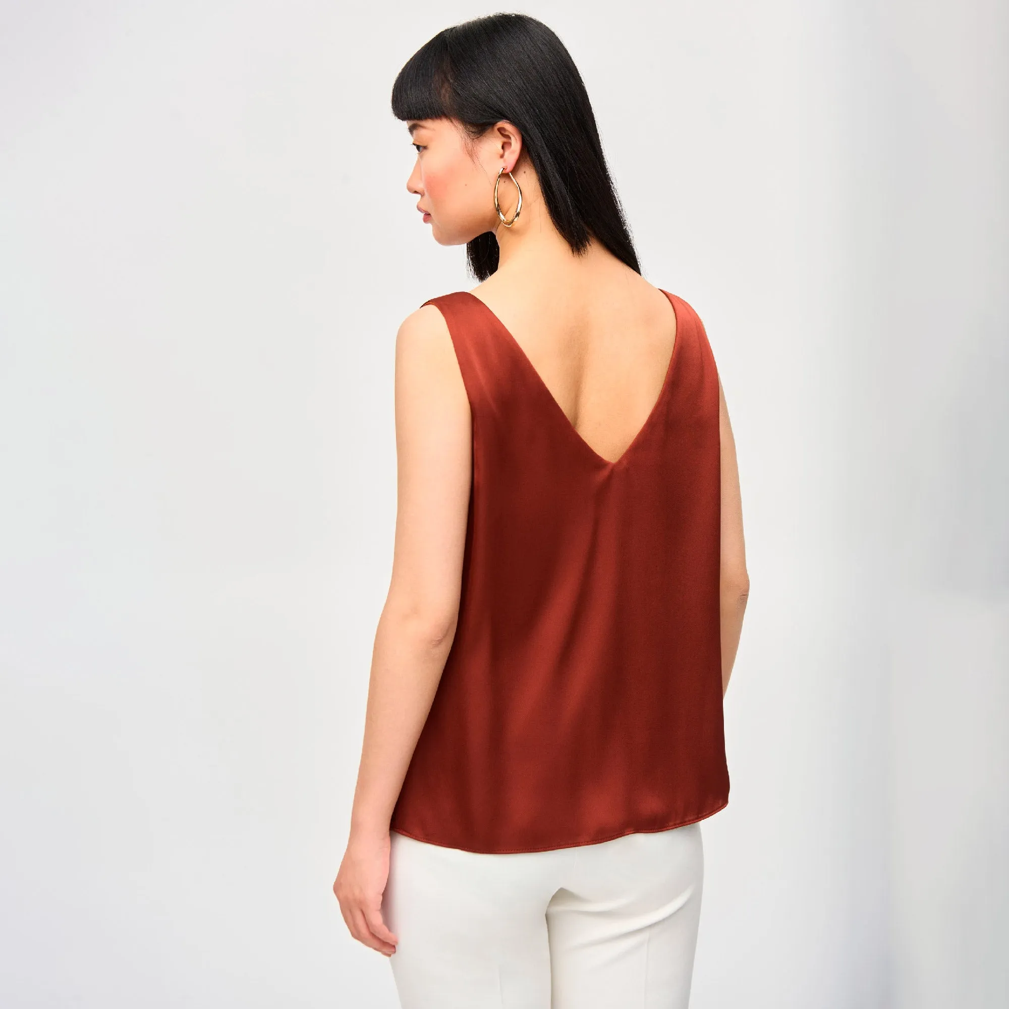 Blusa Recta de Raso Joseph Ribkoff 243110M