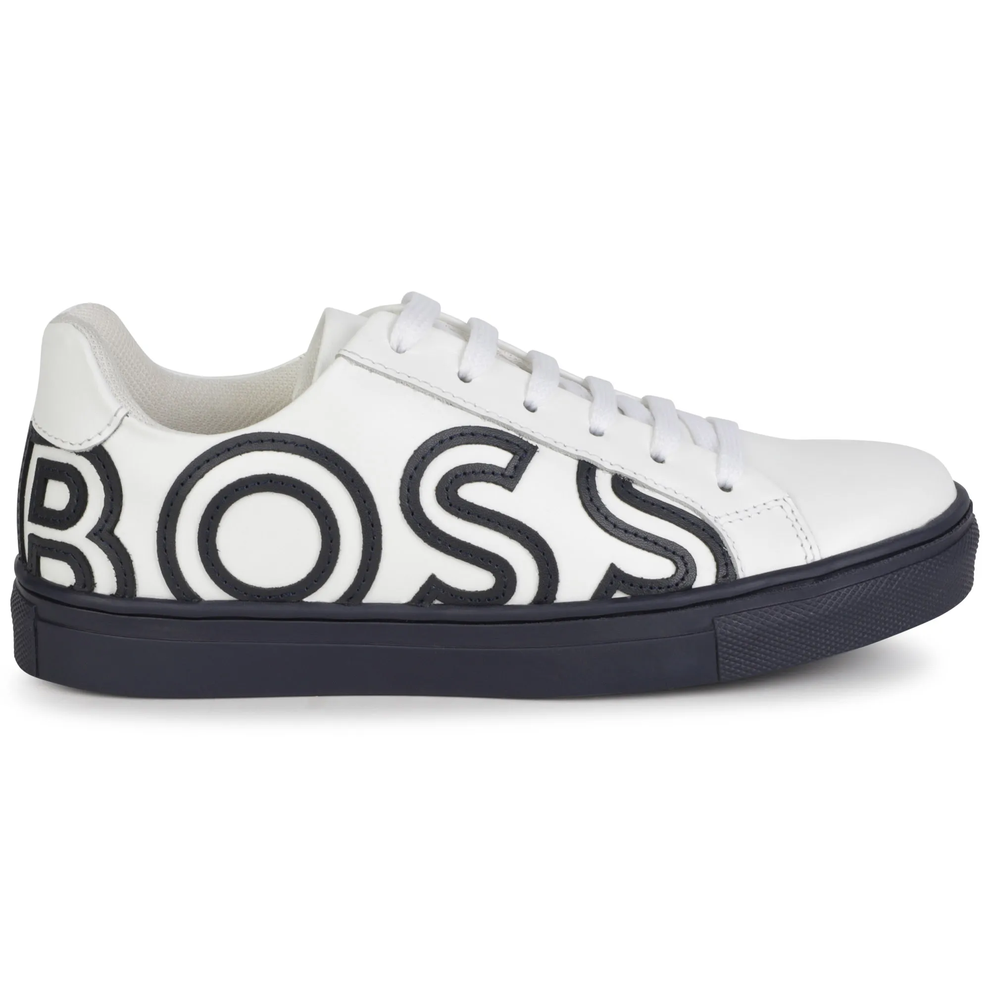 BOSS Deportivas de cordones y piel