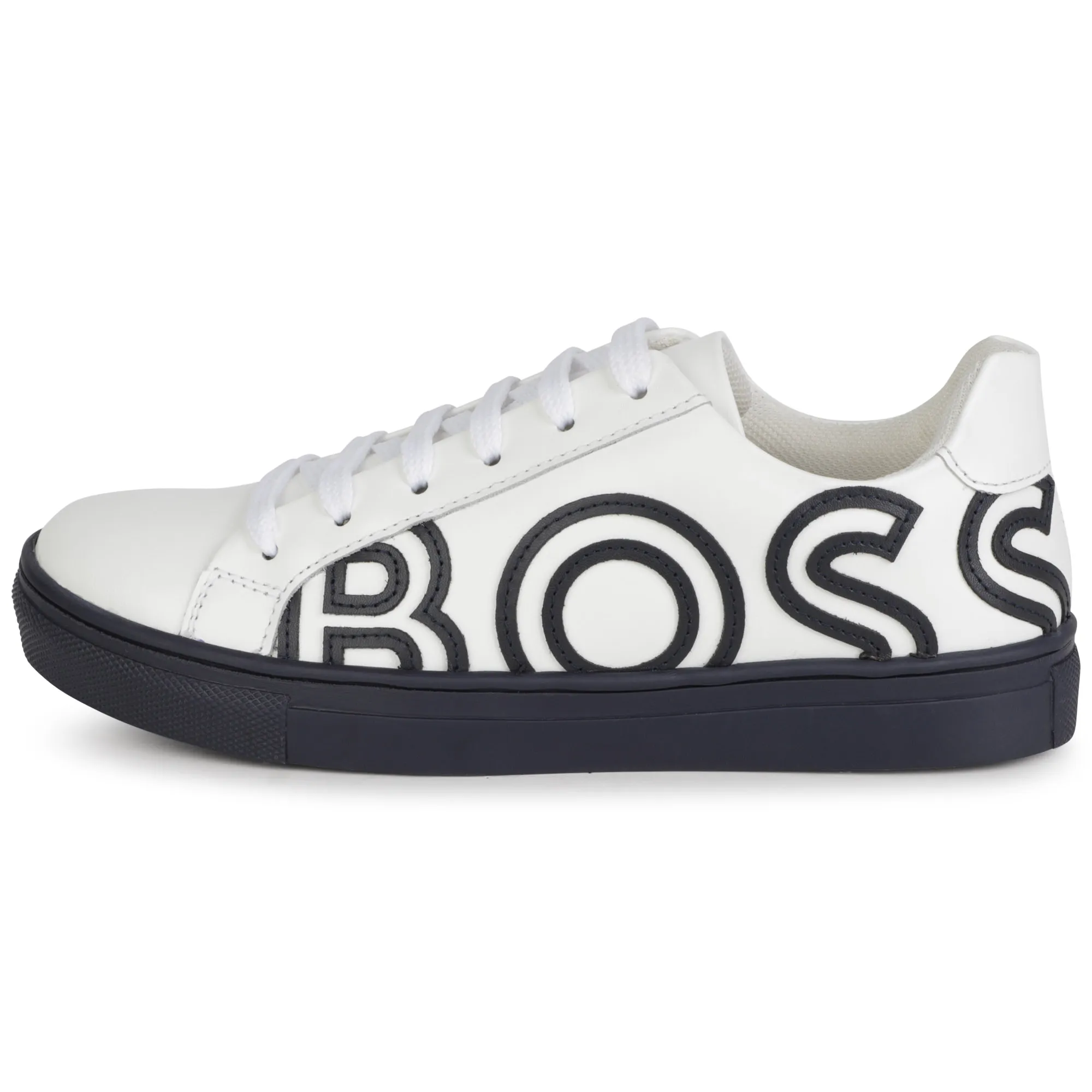 BOSS Deportivas de cordones y piel