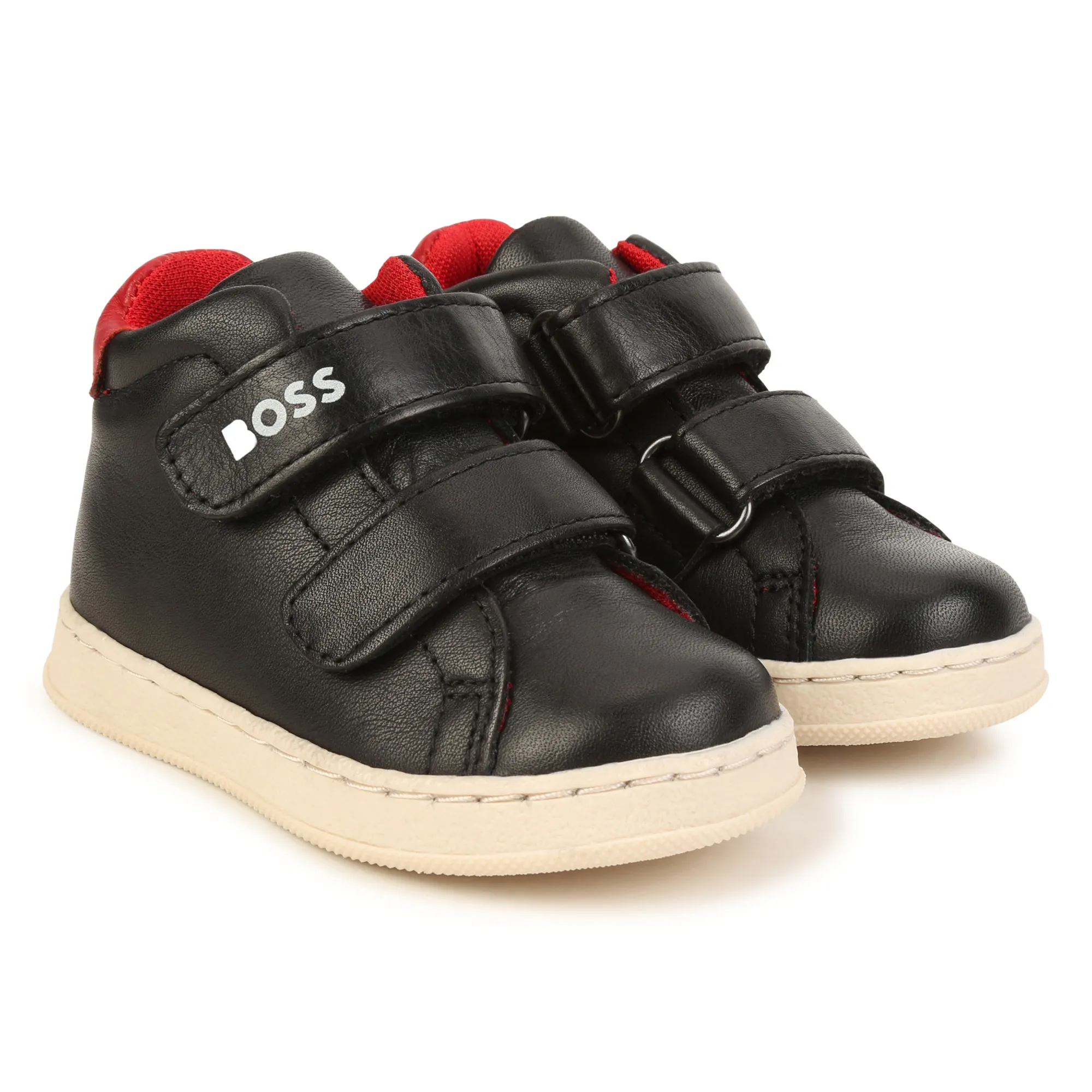 BOSS Deportivas de cuero con velcro