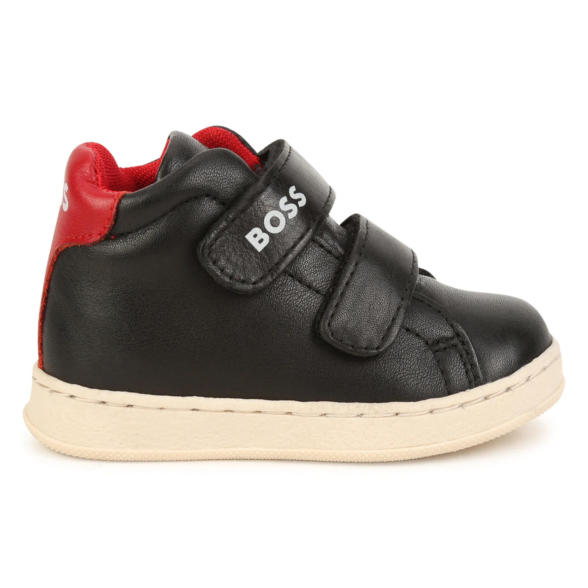 BOSS Deportivas de cuero con velcro