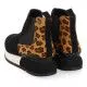 Botines Gioseppo con animal print zossen