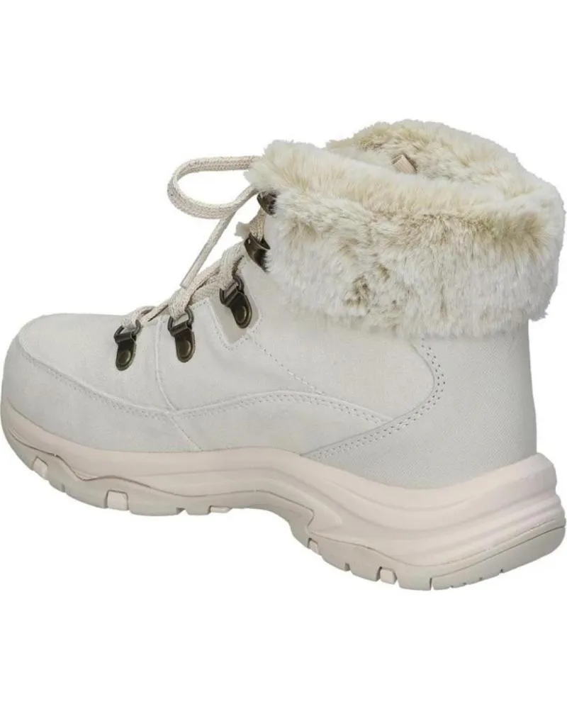 Botines SKECHERS  de Mujer TREGO SNOW WORRIES  BEIG