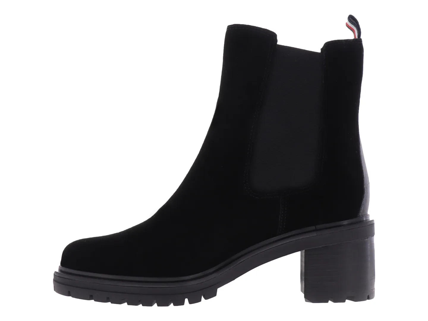 Botines Tommy Hilfiger Chelsea Negro Para Mujer