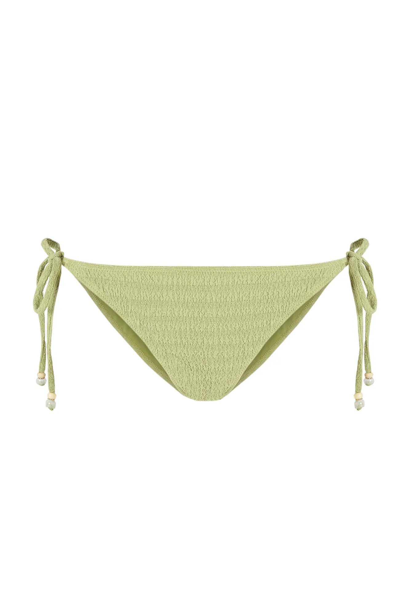 Braga bikini textura verde