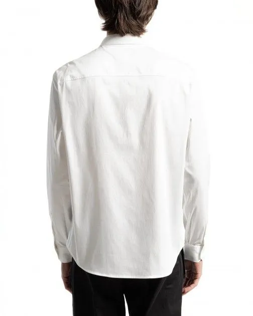 Camisa larga Armani Exchange 8NZC99 Blanco