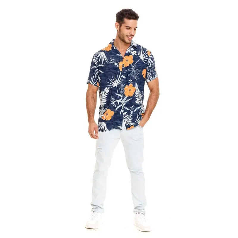 Camisa Manga Corta Para Hombre Girbaud