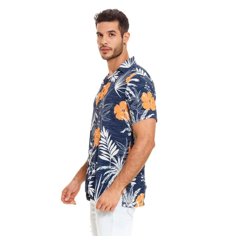 Camisa Manga Corta Para Hombre Girbaud