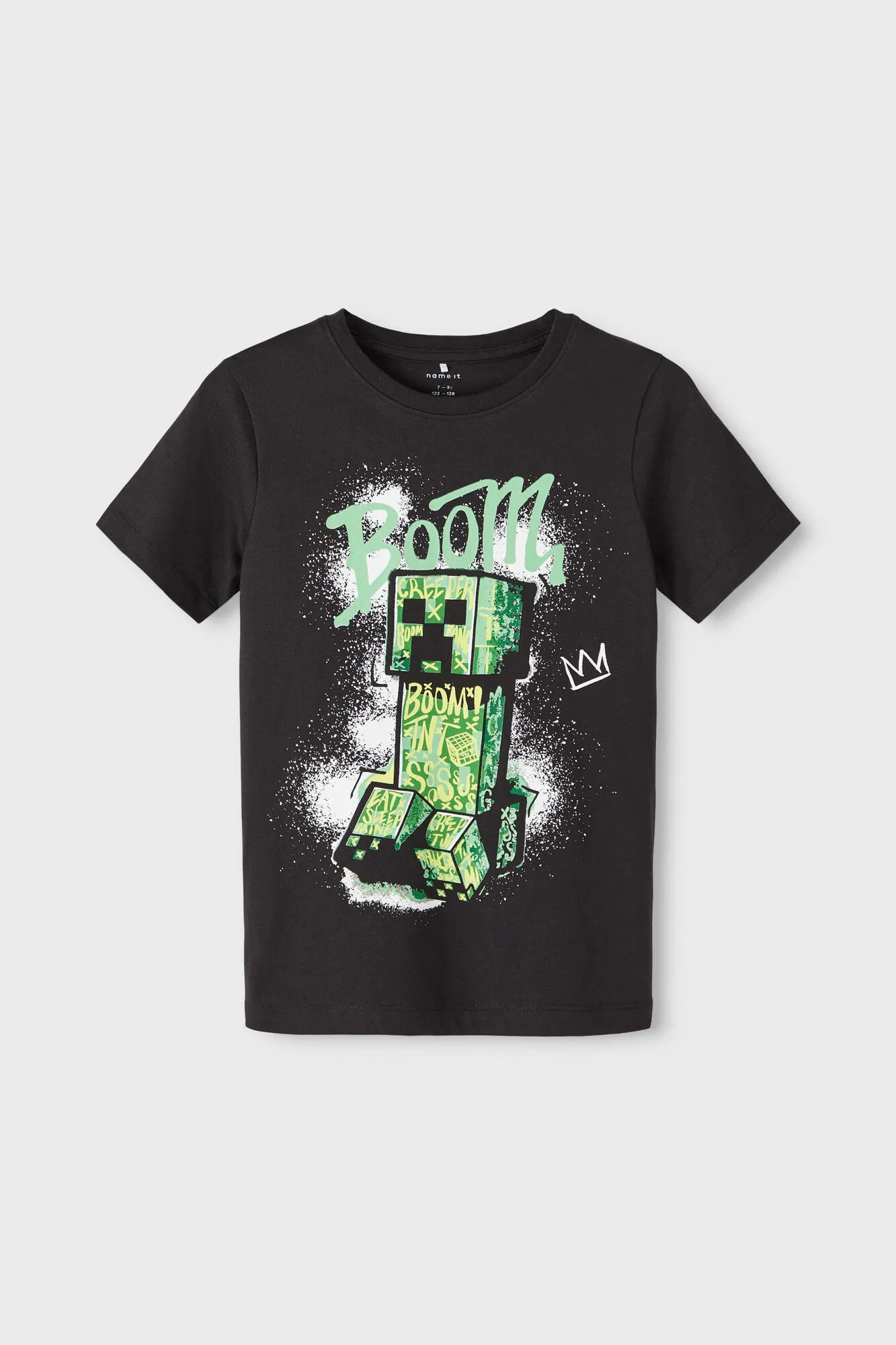 Camiseta de niño de manga corta de MINECRAFT