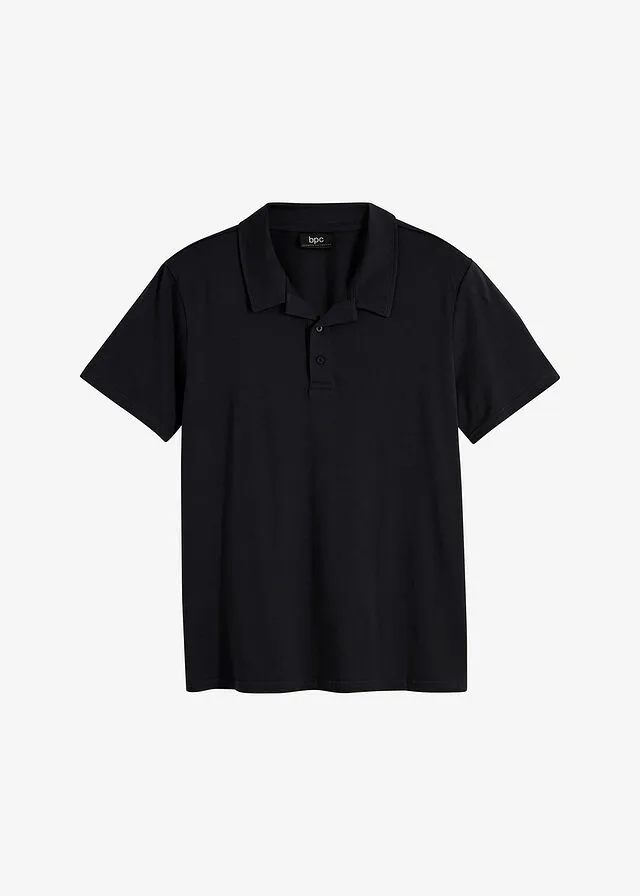 Camiseta de tipo polo Negro