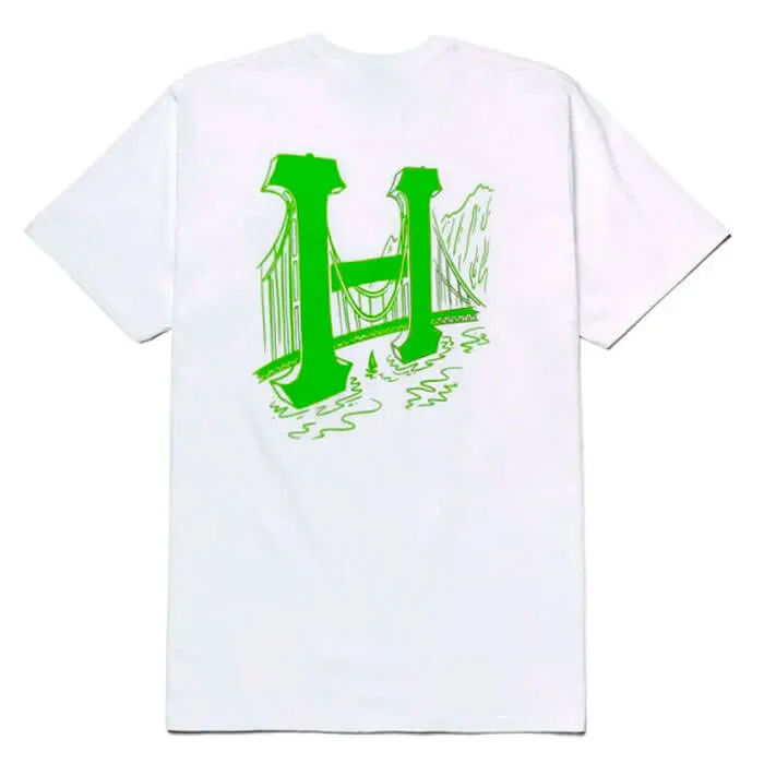 Camiseta HUF Golden Gate Classic White