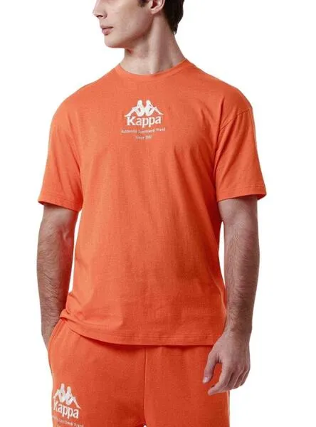 Camiseta Kappa Gastor Naranja Para Hombre