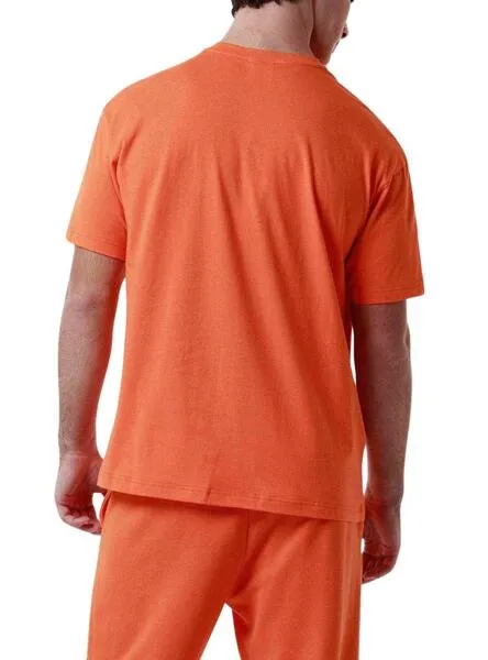 Camiseta Kappa Gastor Naranja Para Hombre