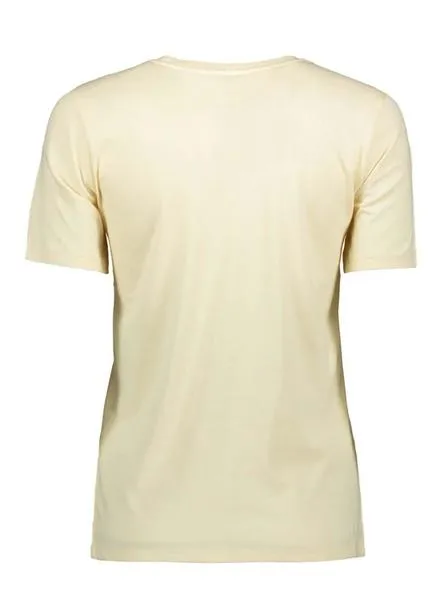 camiseta only weekday beige para mujer