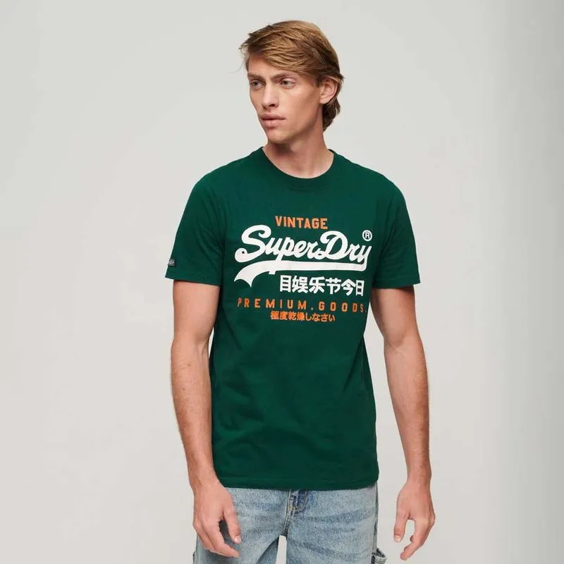 Camiseta Para Hombre Classic Heritage Superdry