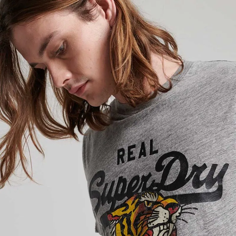 Camiseta Para Hombre Vintage Narrative Superdry