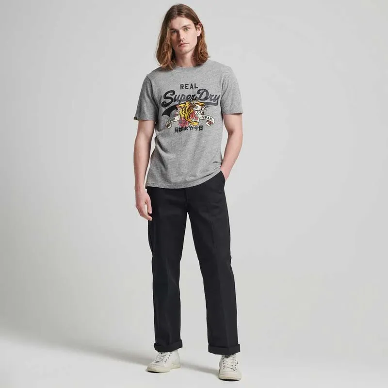 Camiseta Para Hombre Vintage Narrative Superdry