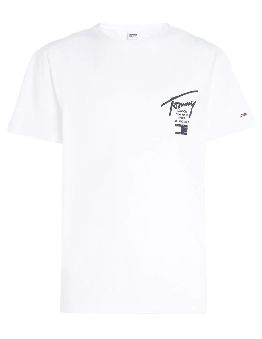 Camiseta Tommy Jeans Classic Spray signature