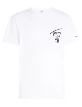 Camiseta Tommy Jeans Classic Spray signature