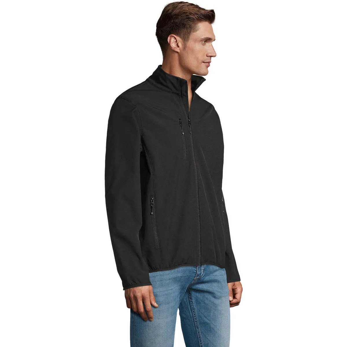 CHAQUETA SOFTSHELL DE HOMBRE CON CREMALLERA