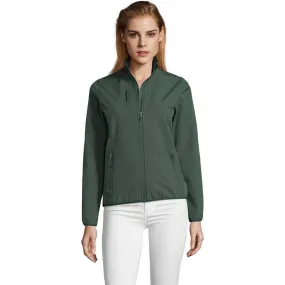 CHAQUETA SOFTSHELL DE MUJER CON CREMALLERA