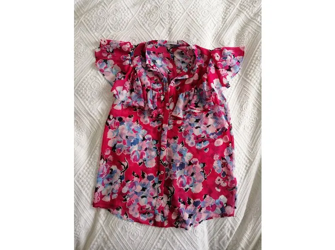 Claudie Pierlot Tops Rosa Blanco Multicolor Azul claro Fucsia 