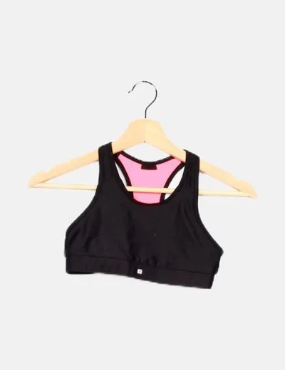 Decathlon Top deportivo negro