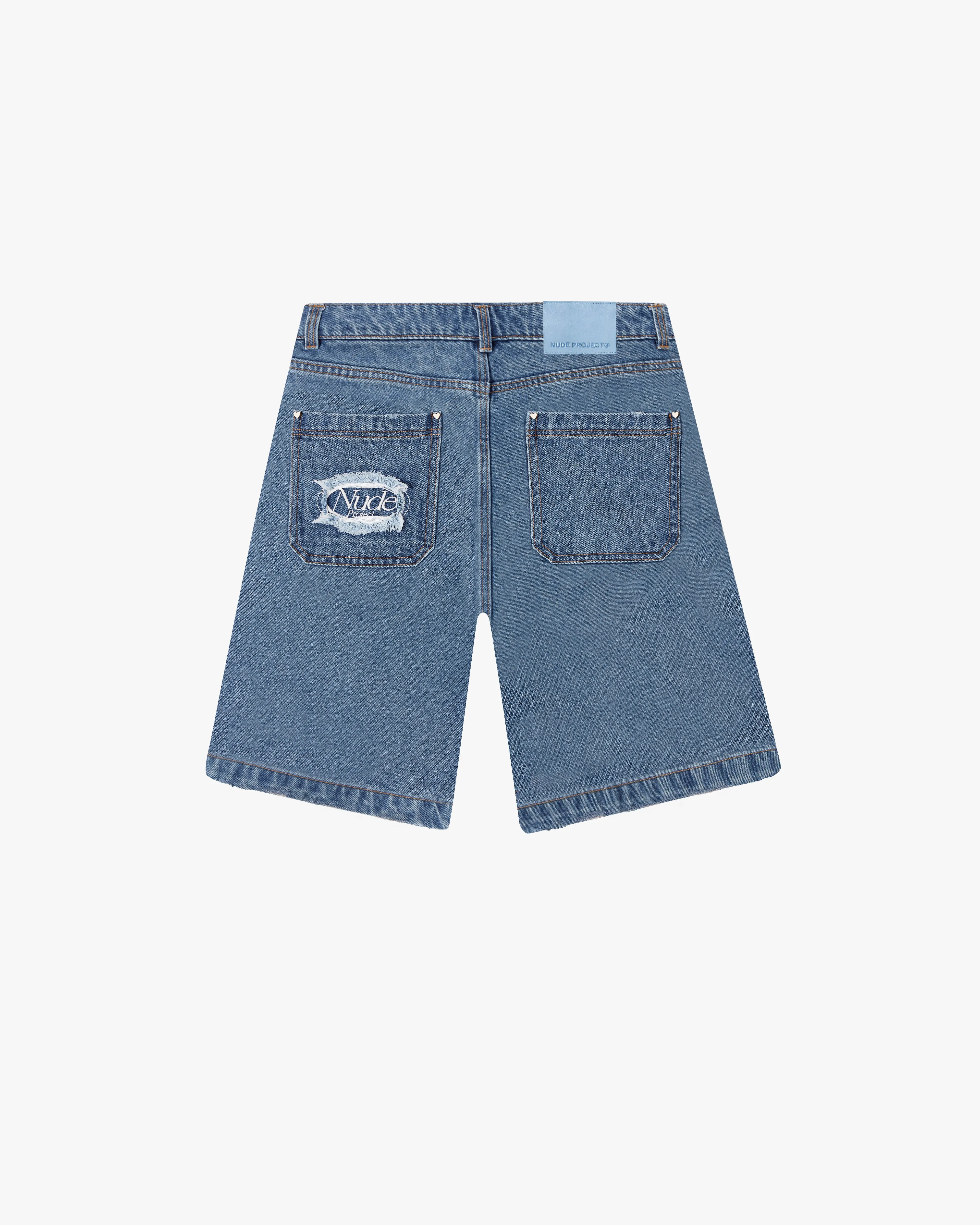 DENIM SHORTS BLUE